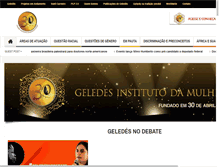 Tablet Screenshot of geledes.org.br